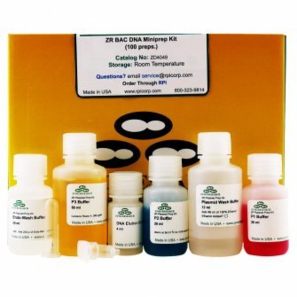 Zymo Research ZR BAC DNA Miniprep Kit, 100 Preps ZD4049